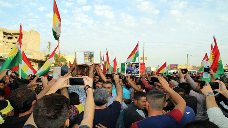 4 şehîdên Pêşmergeyên li Rojavayê Kurdistanê bi xakê tên spartin