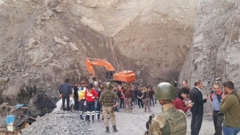 Kangeha Komirê li Şirnexê hilweşiya, 6 mirî