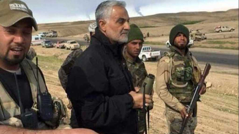 قاسم سولێمانی له‌ ئه‌لبوكه‌ماله