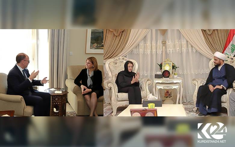 دیداری نێوان باڵیۆزی ئه‌مریكا له‌ عێراق و ئاڵا تاڵه‌بانی