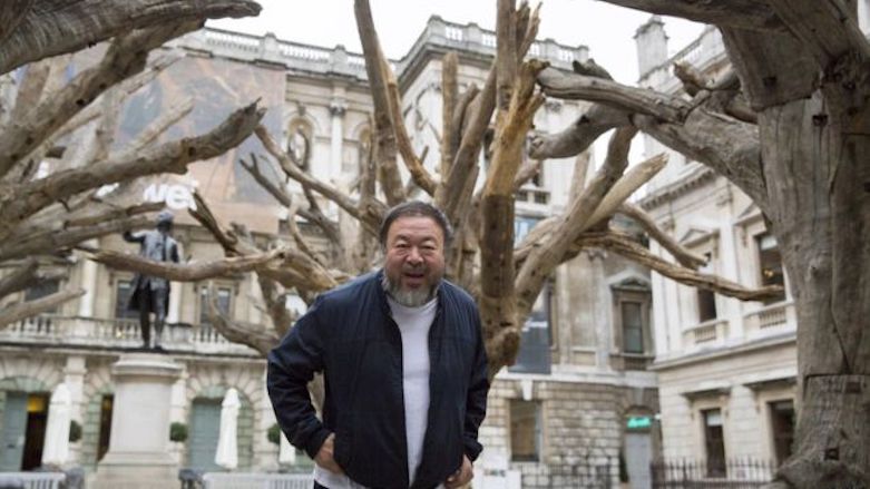 The Berlin-based Chinese contemprary artist Ai Weiwei. (Photo: Reuters)