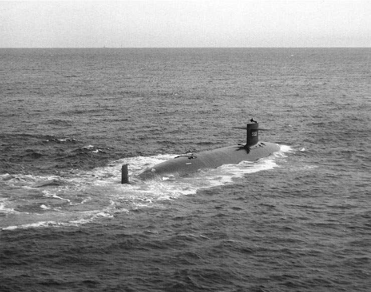 ژێر دەریایی USS Thresher (SSN-593) ئەمریكی