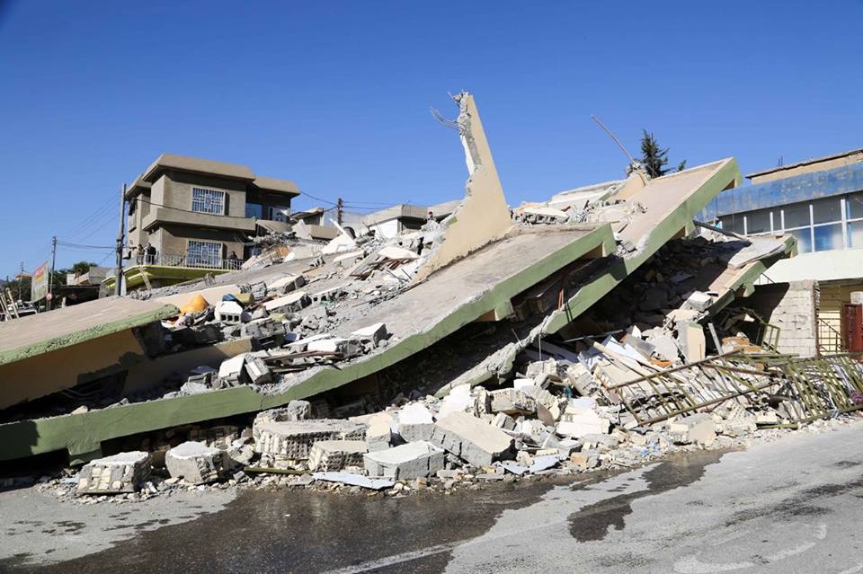 حكومەتی ھەرێم بودجە بۆ زیانەكانی بومەلەرزە تەرخان دەكات