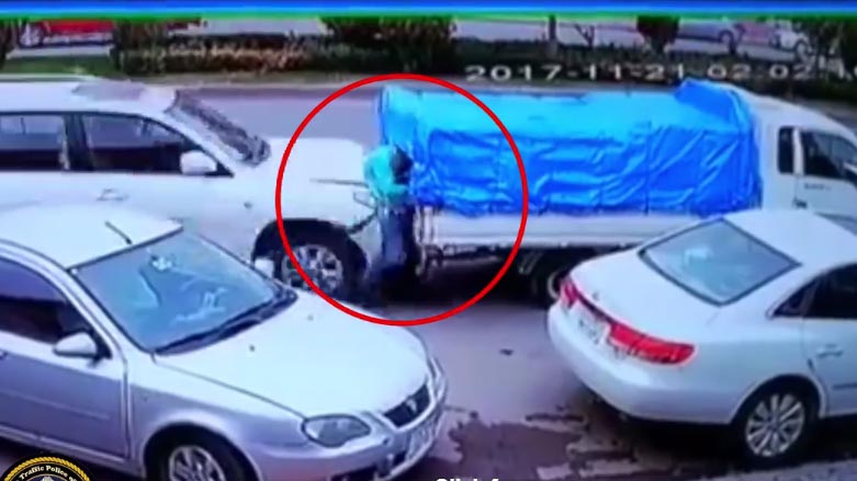 به‌ ڤیدیۆ.. هه‌ڵه‌ی دوو شۆفێر رووداوێكی گه‌وره‌ی لێده‌كه‌وێته‌