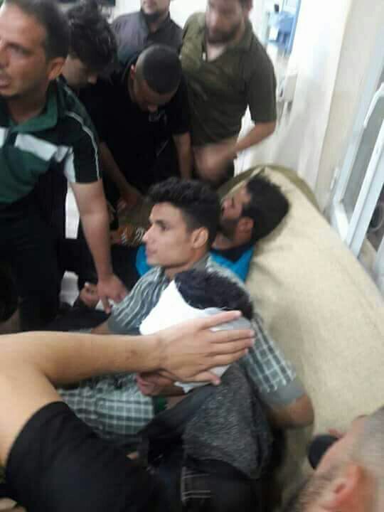 Dormitory students wounded due to the earthquake in Kurdish city of Kirkuk.