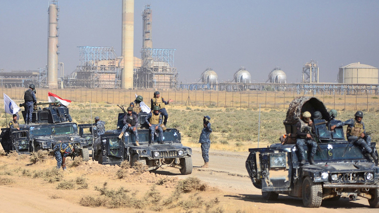 العراق يطفئ بئرا نفطية في كركوك