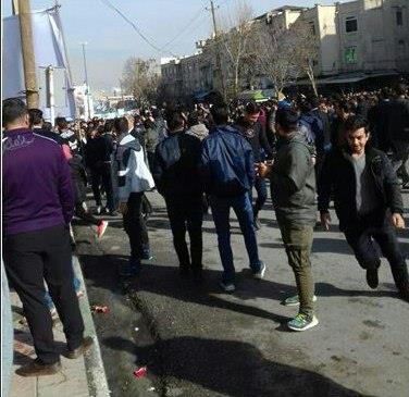 تظاهرات مردم کرمانشاه