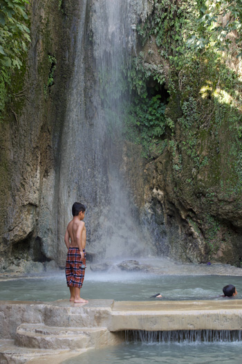 Sipe waterfall is downstream and a popular spot for tourists from all across Iraq to visit in summer.