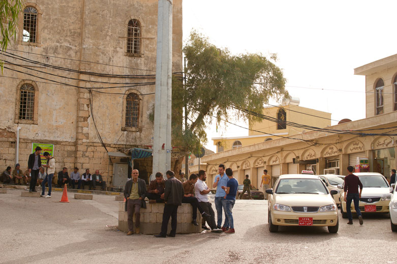 Akre’s old town center.