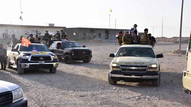 حەشدی شەعبی چەكداری زیاتر لە داقوق و خورماتوو بڵاودەكاتەوە