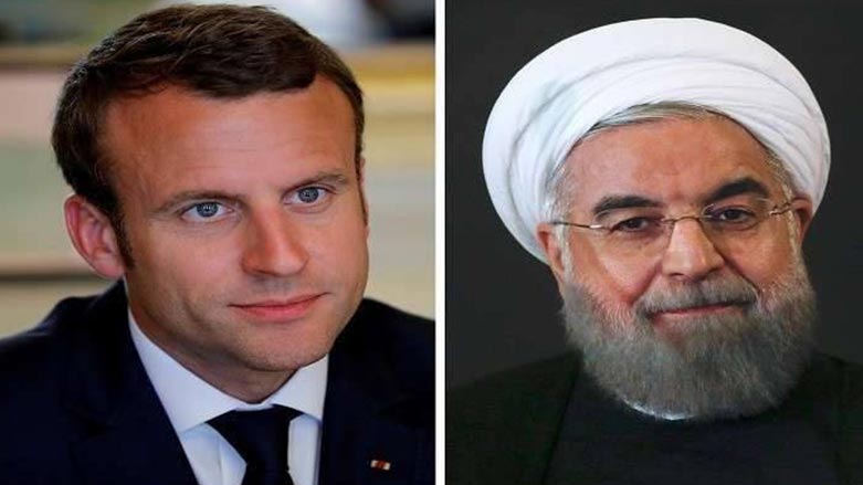 رووحانی سه‌باره‌ت به‌ دۆخی ئێران داوای هاوكاری له‌ فه‌ره‌نسا ده‌كات‌ 