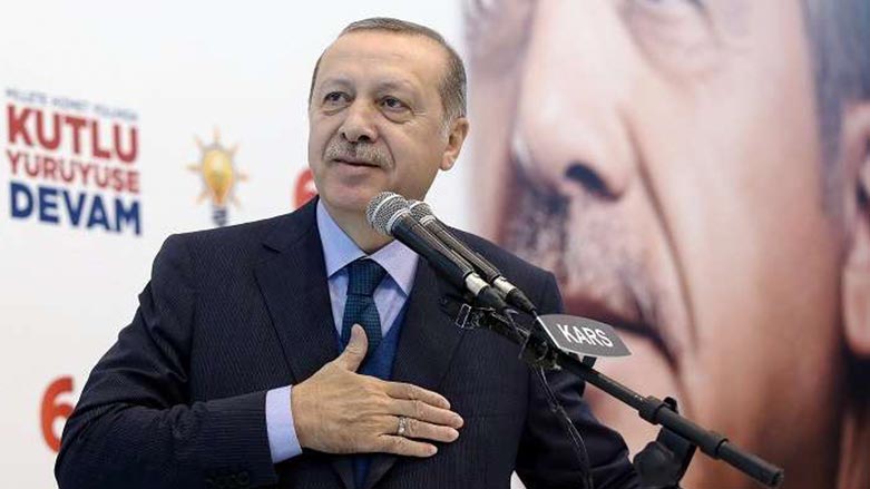 ‌ ئه‌ردۆغان: ئه‌مريكا ناتوانێت دادگاييمان بكات
