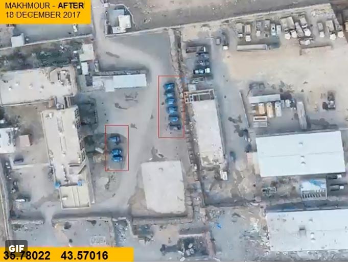 Wêneya Duyem: Roja 18 Berçile, hêzeke nû li vî cihî bicih bûye.