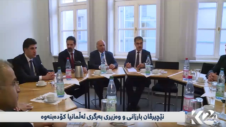 Serokwezîrê Herêma Kurdistanê li gel partiya CDU ya desthilatdar ya Almaniya civiya