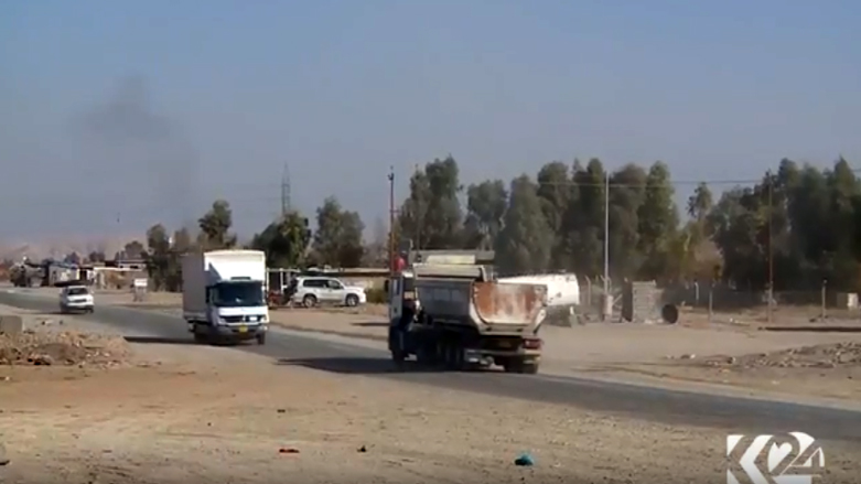 حەشد رێگەی مەرگ لەنێوان ھەولێر و بەغدا دروست دەكات
