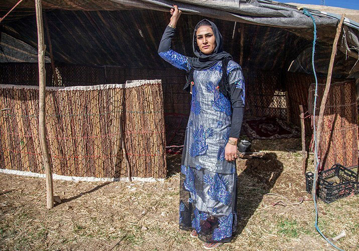 Susan Rashidi, Kurdish-Iranian kickboxing champion. (Photo: Social Media)