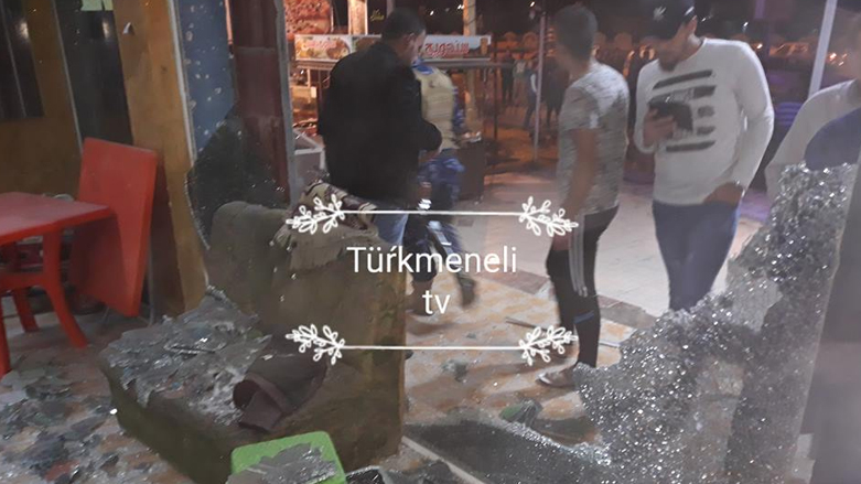 Turkmeneli TV published pictures and confirmed that the attack was carried out by gunmen with grenades. (Photo: social media)