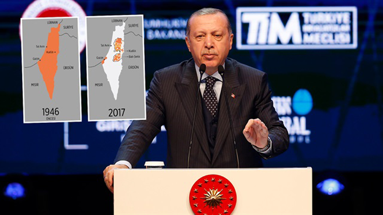Erdogan: Israil dewletek dagîrker e