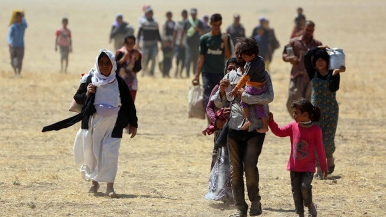 لا يزال الكثير من الايزيديين بلا مأوى - صورة من وكالة AP