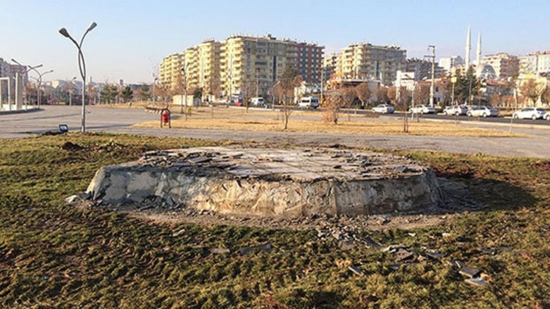 The former site of the memorial statue. (Photo: Archive)