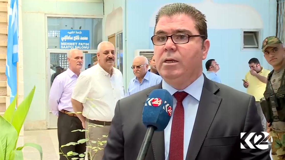 مسؤول فرع كركوك للجبهة التركمانية العراقية قاسم قزانجي 
