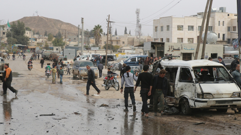 سقوط عشرات القتلى بتفجير مفخخة في اعزاز السورية