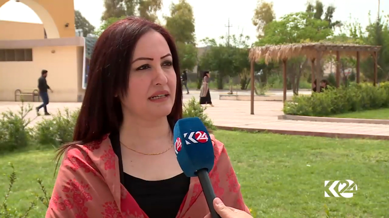 رئيسة اللجنة القانونية في برلمان كوردستان فالا فريد 