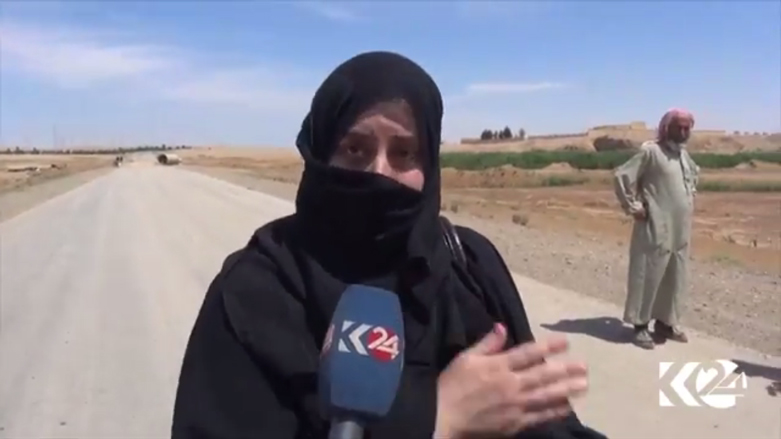 أم سامي نازحة من الرقة ورأت بعينها جثثا مقطوعة الرأس لمخلصي البشر