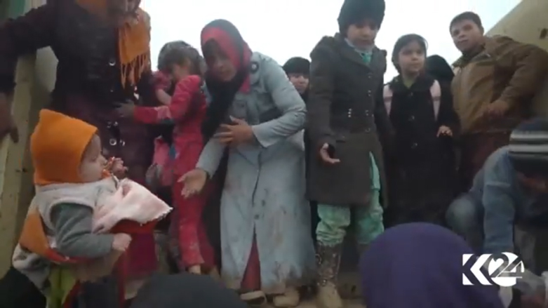 بالصور.. حدة المعارك تصعد موجة النزوح بالموصل وسط ظروف مأساوية