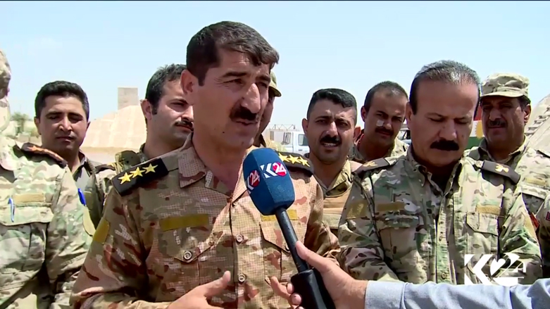 النقيب جمال قائد في البيشمركة