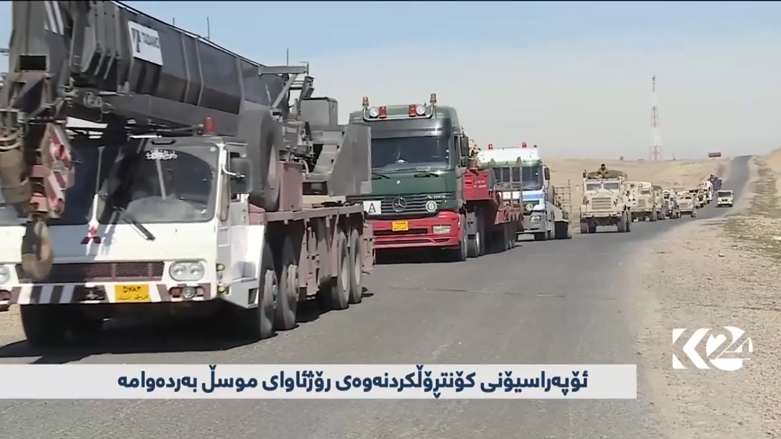 بالصور.. العراق يزج بتعزيزات إضافية وقواته تتقدم صوب مطار الموصل