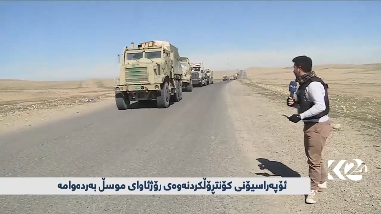 بالصور.. العراق يزج بتعزيزات إضافية وقواته تتقدم صوب مطار الموصل