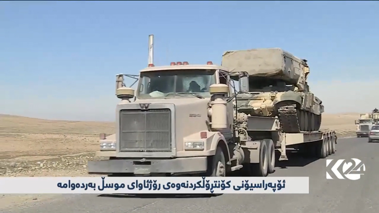 بالصور.. العراق يزج بتعزيزات إضافية وقواته تتقدم صوب مطار الموصل