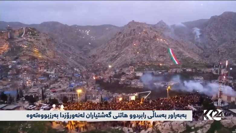 اطلاق الالعاب النارية في نوروز