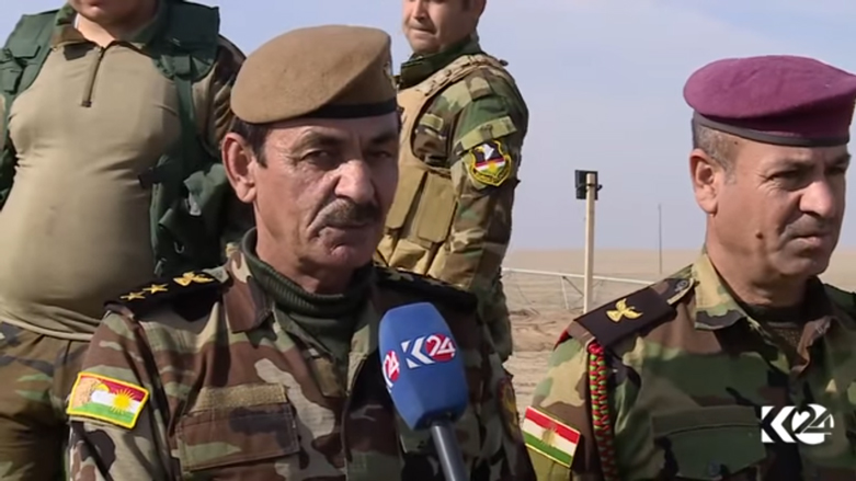 قائد فوج الكورد الشبك ضمن قوات البيشمركة