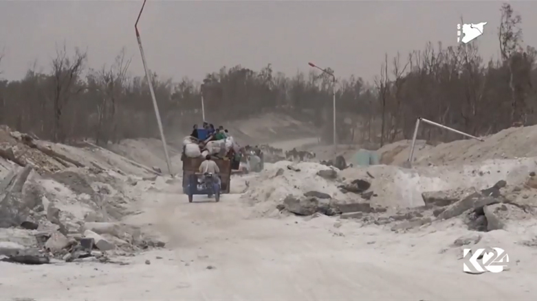 بالصور.. اهالي الطبقة يحبطون خطة لداعش ويلوذون بـ