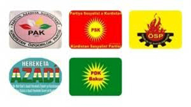 Partiyên Kurdistanî: Piştgirîya daxwazên gelên Îranê û Rojhilata Kurdistanê dikin
