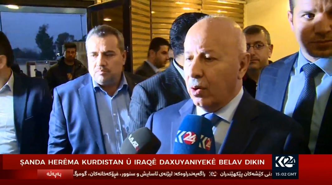Naveroka civîna îro ya şanda Hewlêr û Bexdayê aşkere bû 