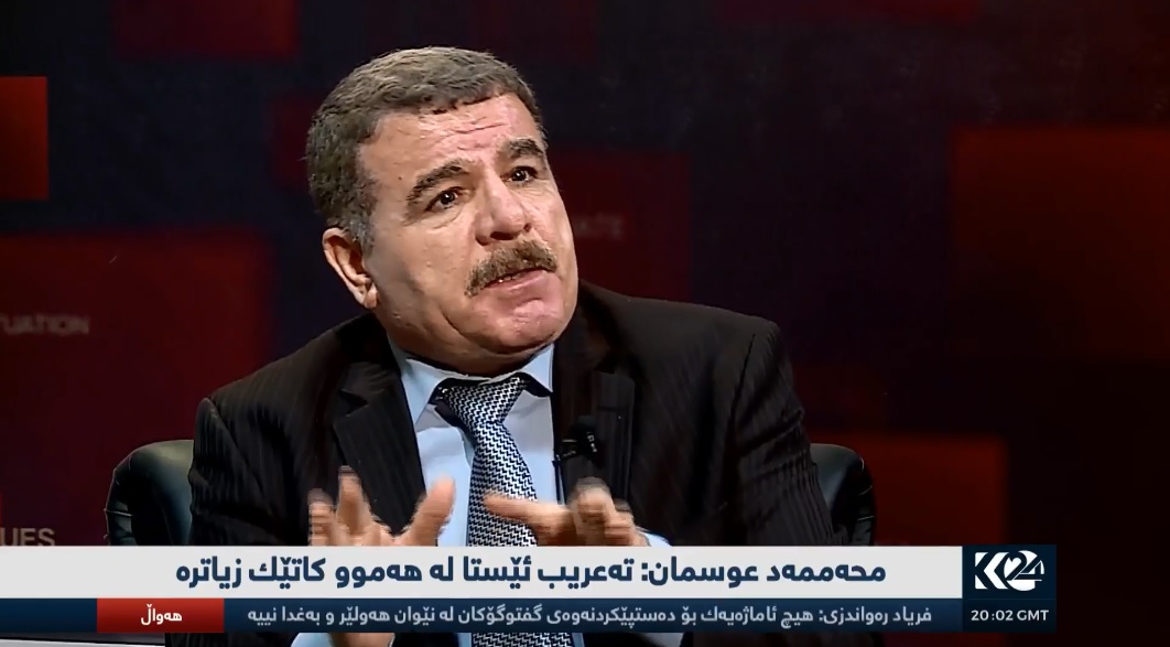 محه‌ممه‌د دووشيوانى: كه‌ركووك له‌ ده‌ست كورد و ئه‌مريكا چووه‌ و ئێستا ته‌عريب ده‌كرێت