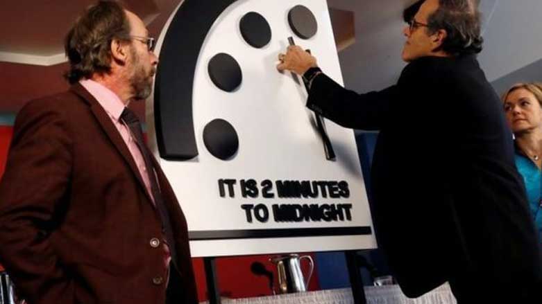 ساعت آخرالزمان ٣٠ ثانیه جلو کشیده شد