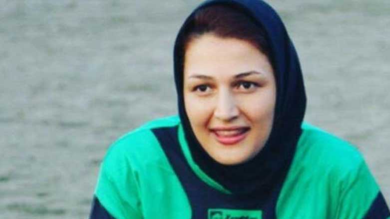 آتنا محمدی بازیکن سابق تیم فوتبال انزلی 