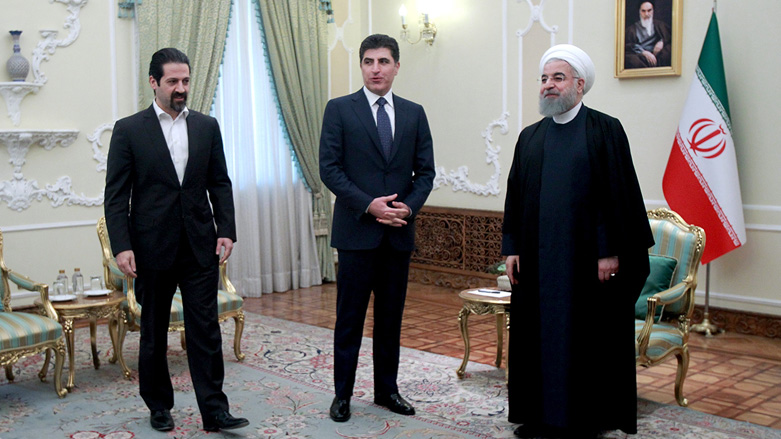 Kurdistan Region Prime Minister Nechrivan Barzani meets Iranian top officials in Tehran, Jan. 21, 2018. (Photo: IRNA)