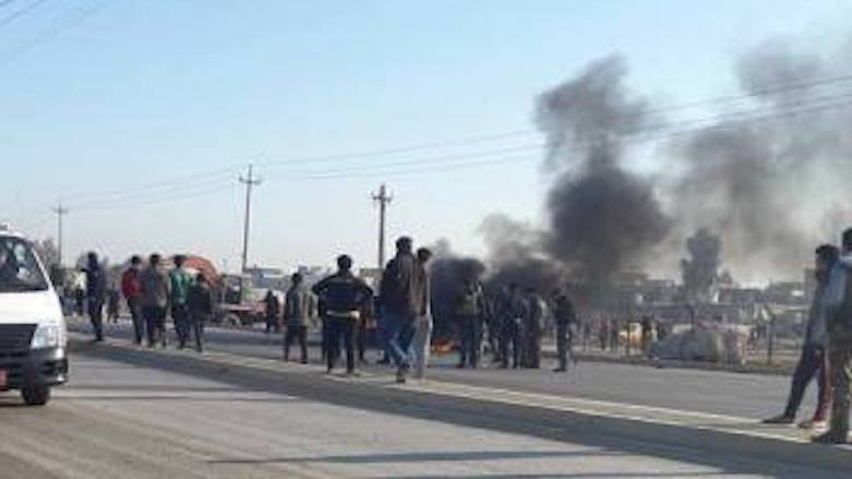 The scene of a bomb blast in Baghdad, the capital of Iraq, Jan. 6, 2018. (Photo: Social Media)