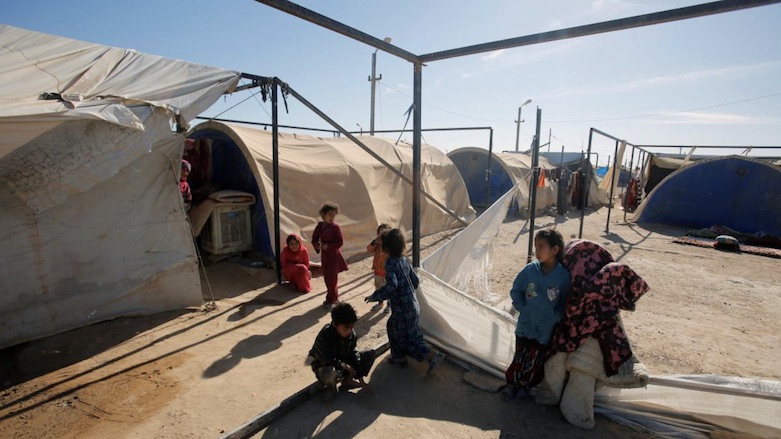 Displaced Iraqi children are seen at the Amriyat al-Fallujah camp in Anbar Province, Iraq, Jan. 3, 2018. (Photo: Reuters/Khalid al-Mousily)
