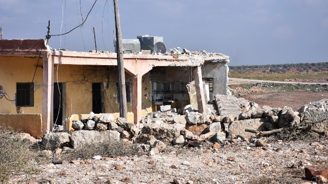 گوندێكی عەفرین خاپوور دەكرێت