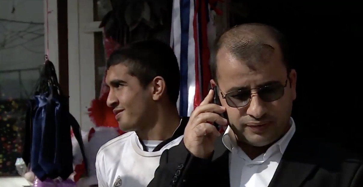 Rizgar Kakarosh from the town of Taq Taq in Erbil bears a striking similarity to Iraqi politician Salim al-Jabouri. (Photo: Kurdistan 24)