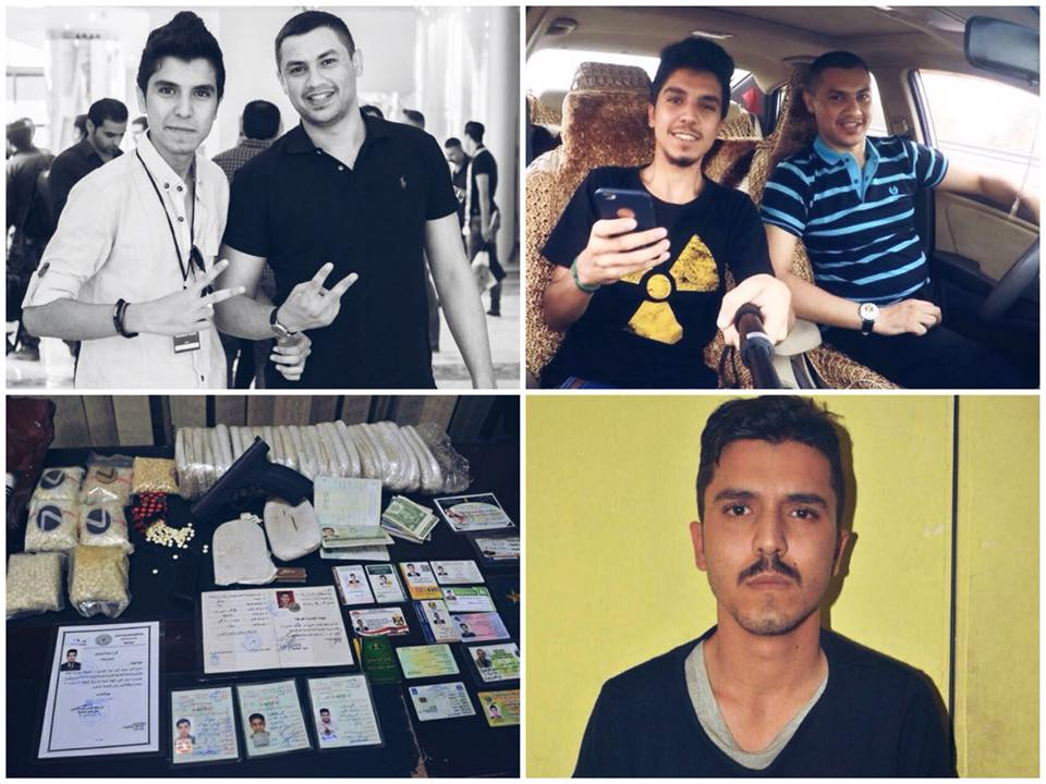 Security forces arrest a drug dealing gang in the Shia holiest city of Najaf. (Photo: Social Media)