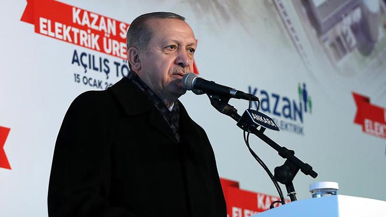 Erdogan: Berî Amerîka artêşekê li ser sînor ava bike, emê bifetisînin 
