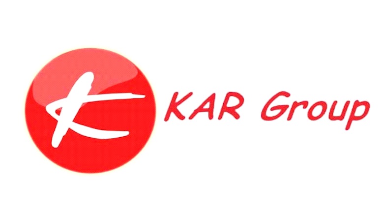 The logo of Kurdish engineering firm Kar Group.