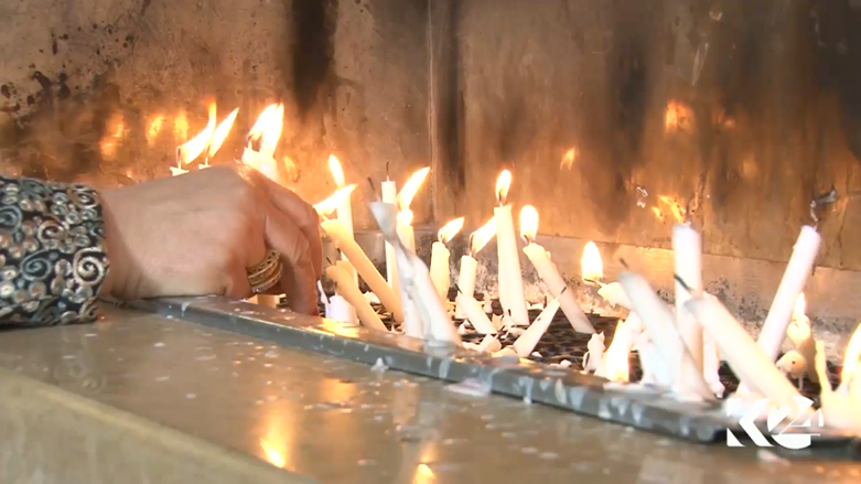 بالصور..الأرمن يحتفلون بأعياد الميلاد بالقامشلي